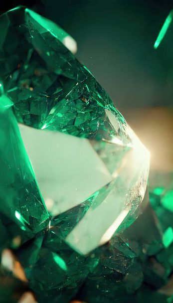 Реалістичний блискучий камінь діамантів кристали абстрактний фон. Прекрасні розкішні шпалери. Окультне, езотеричне, магічне та духовне цифрове мистецтво
. - Фото, зображення