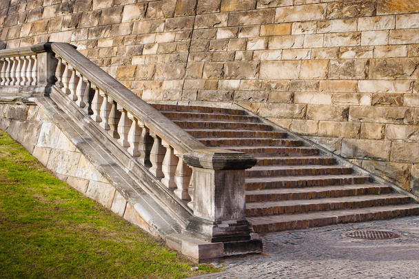 Eski taş merdiven - Fotoğraf, Görsel