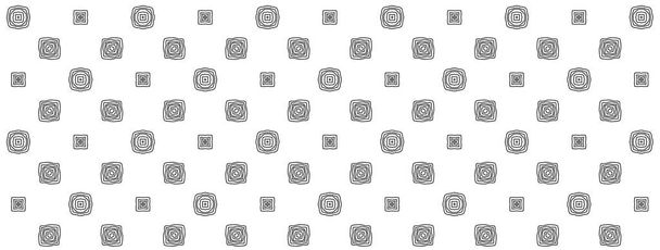 abstract background with symmetrical pattern in black and white - Foto, imagen