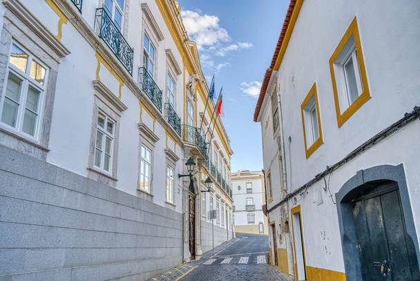 Elvas, Portugal - June 2022 : Historical center in sunny weather - Photo, Image