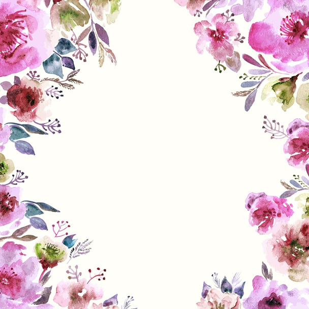 Floral background. - Vector, imagen
