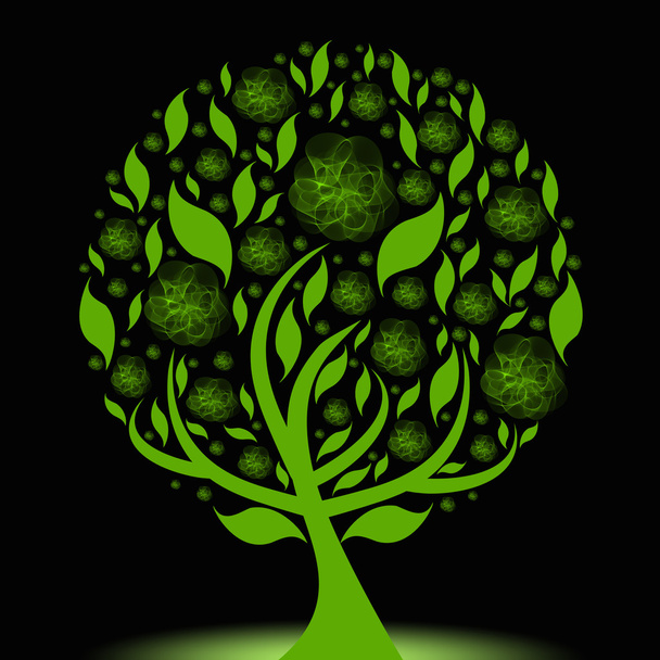 Árbol de arte
 - Vector, imagen