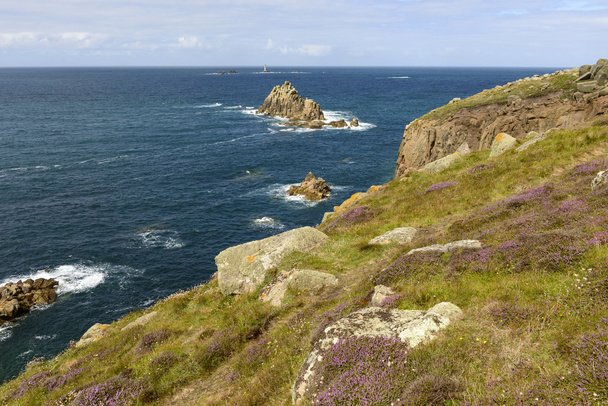 a föld végén, Cornwall partjainál - Fotó, kép