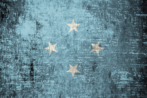 Micronesia Flag - Valokuva, kuva