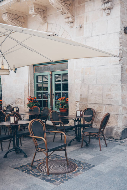 Cozy cafe in the city of Lviv - Foto, Imagem