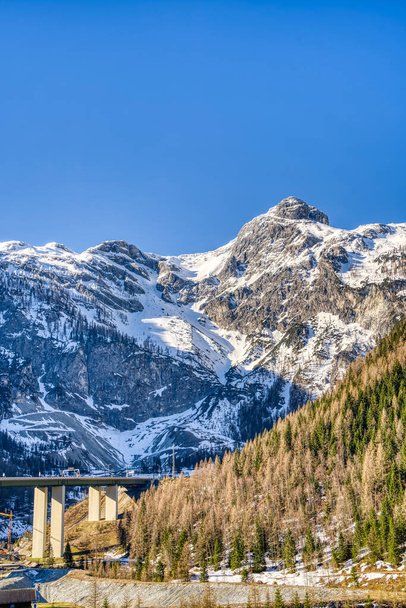 Austrian Alps, Dachstein range, HDR Image - Foto, imagen