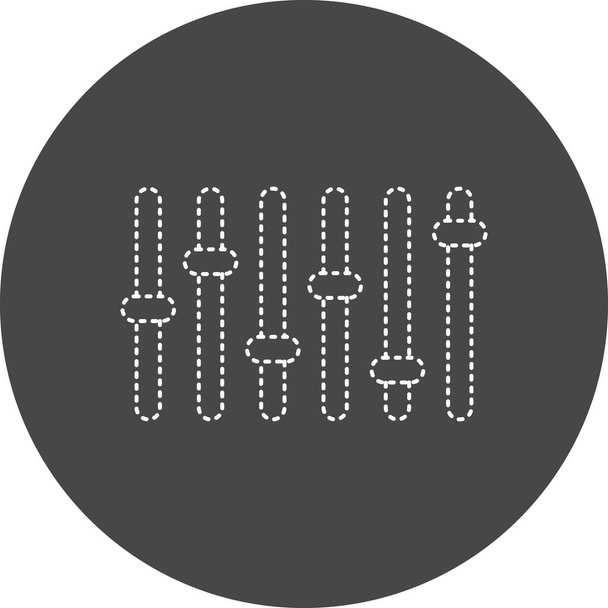 イコライザーアイコンのベクトル図  - ベクター画像