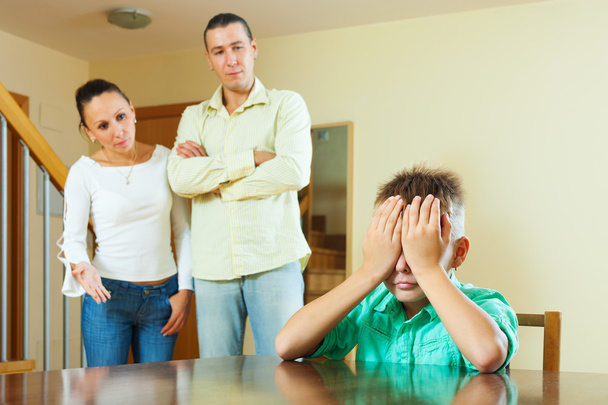 Family having conflict - Foto, immagini