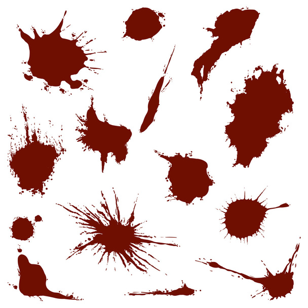 Manchas de sangre
 - Vector, Imagen