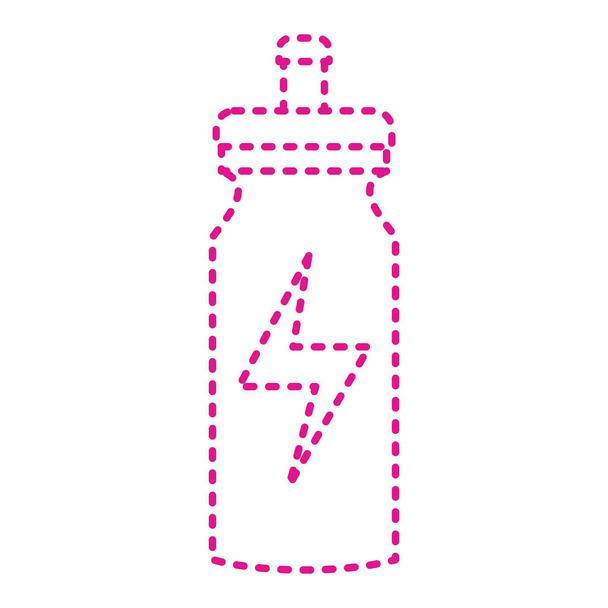 ενέργεια ποτό μπουκάλι διανυσματική απεικόνιση - Διάνυσμα, εικόνα