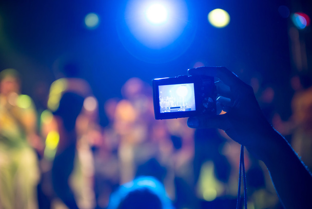 Taking photos at a concert - Photo, Image