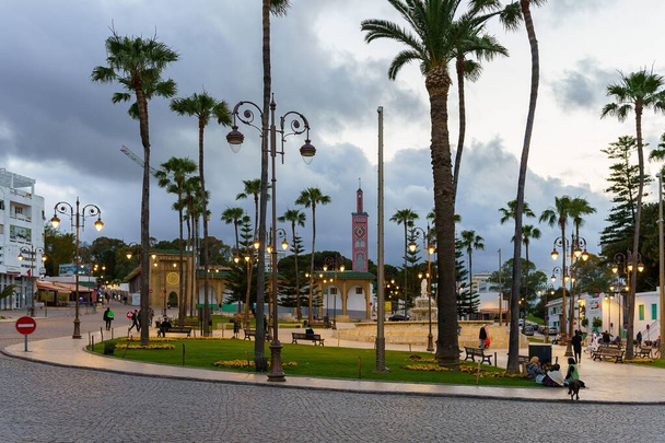 The Grand Socco square in Tangier - Fotoğraf, Görsel