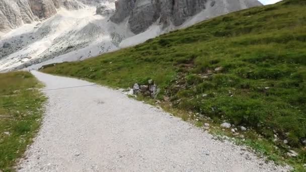 Italian Dolomites Mountains in the Valley called Val Venegia in Italy - Video