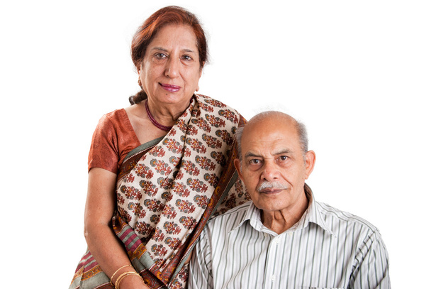 Senior Indiase paar - Foto, afbeelding