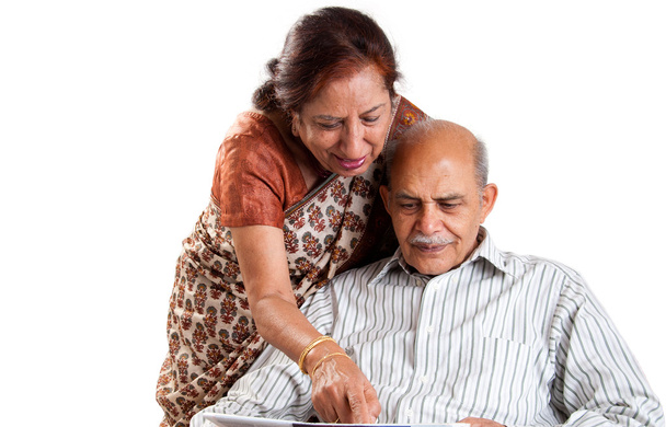 Senior Indian couple - Photo, Image