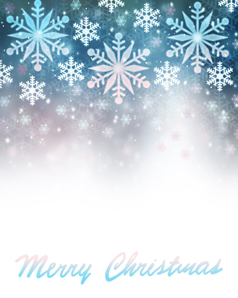 Merry Christmas greeting card border - Фото, изображение