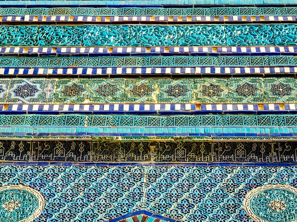 Shah-i-Zinda, Samarkand, Uzbekistan - Fotoğraf, Görsel