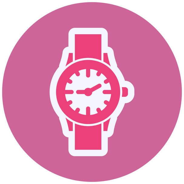 wristwatch. web icon simple illustration - Vektor, kép