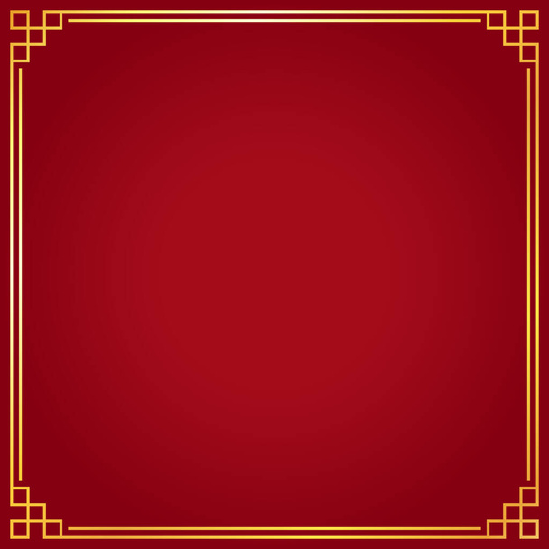 Chinesische traditionelle Template Hintergrund. Frohes chinesisches neues Jahr 2023. - Vektor, Bild