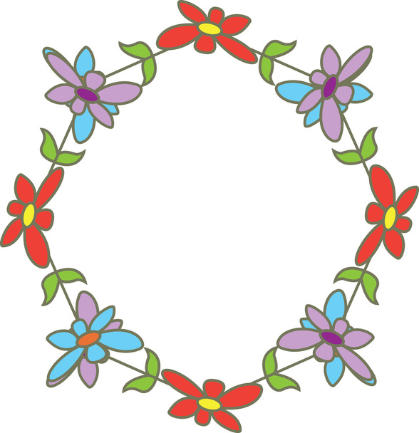 flower frame - Вектор, зображення