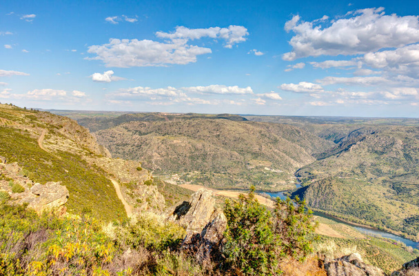 beautiful view of nature landscape. The Douro Valley  - Fotó, kép