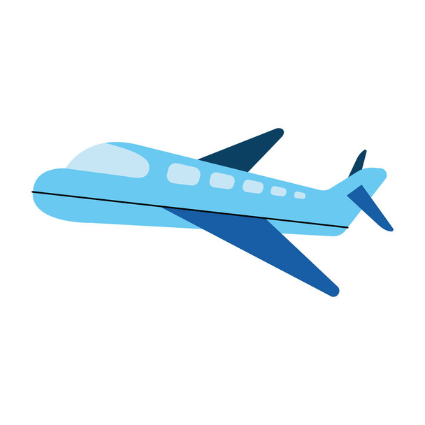 літак літаюча подорож ізольована піктограма
 - Вектор, зображення