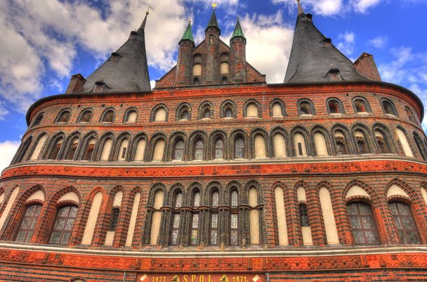 architecture in Lubeck,  Germany. Travel - 写真・画像