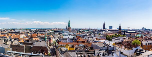 View of Copenhagen panorama - Zdjęcie, obraz