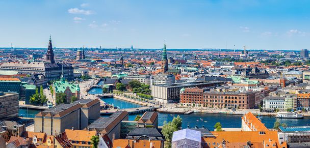 View of Copenhagen panorama - Foto, afbeelding