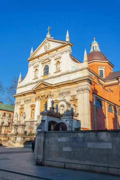 Krakow, Poland - 14 March, 2022: Saints Peter and Paul Church in Krakow. Religion - Photo, image