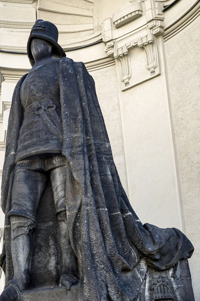 Statue of the Iron Man at the City Hall in Prague - Photo, Image
