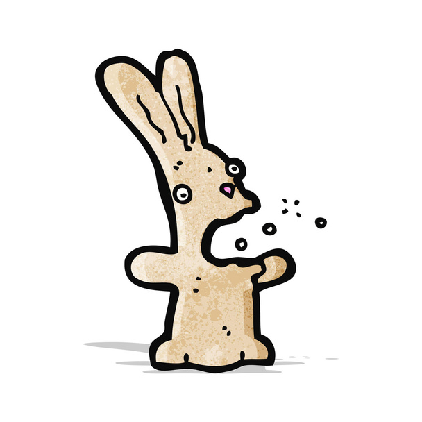 Burping lapin dessin animé
 - Vecteur, image