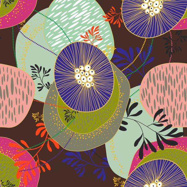 floral  texture - Vector, Image