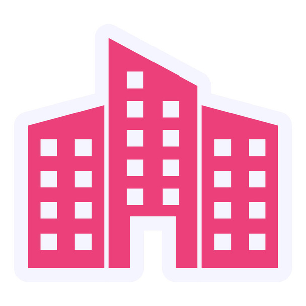 Office Building. web icon simple design - Vektor, obrázek