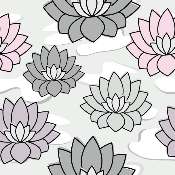 This seamless hand drawn pattern is a scalable vector, making it ideal for backgrounds, textiles, gift-wrapping, decorative papers, backgrounds, greeting cards, wallpaper and more - Vector, Image