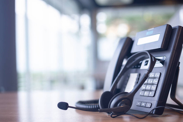 Suporte de comunicação, call center e help desk de atendimento ao cliente. para o conceito de (call center) - Foto, Imagem