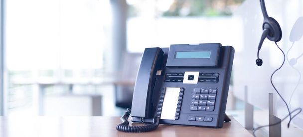 Suporte de comunicação, call center e help desk de atendimento ao cliente. para o conceito de (call center) - Foto, Imagem