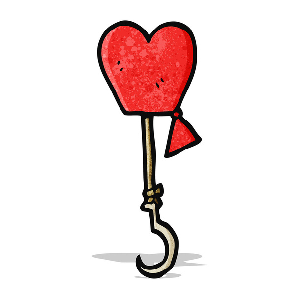 amour crochet dessin animé symbole
 - Vecteur, image