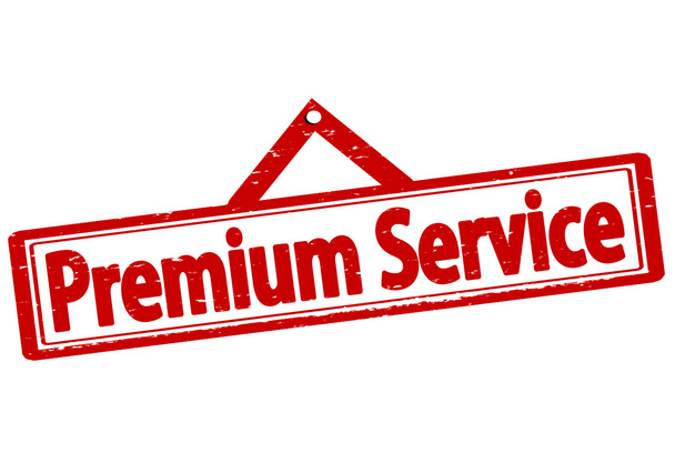 Premium service - Vector, afbeelding