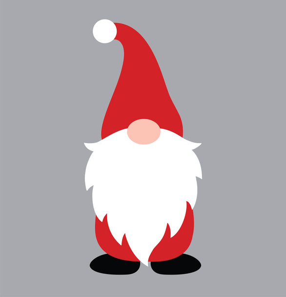 Gnome  Vector, Santa Vector, Merry Christmas Vector, Holiday Vector Files - ベクター画像