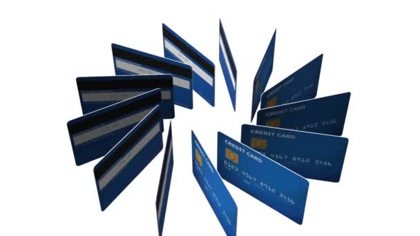kredi kart kavramı - Video, Çekim