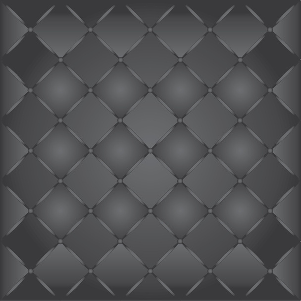 Buttoned leather - Vector, Image
