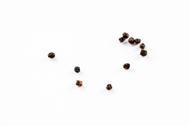 Black pepper grains - 写真・画像