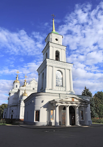 Holy Dormition Cathedral in Poltava, Ukraine - Фото, изображение