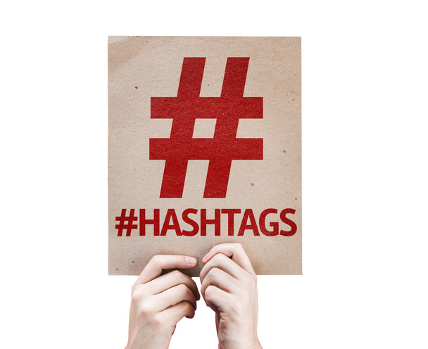 Hashtag Icono con tarjeta Hashtags
 - Foto, imagen