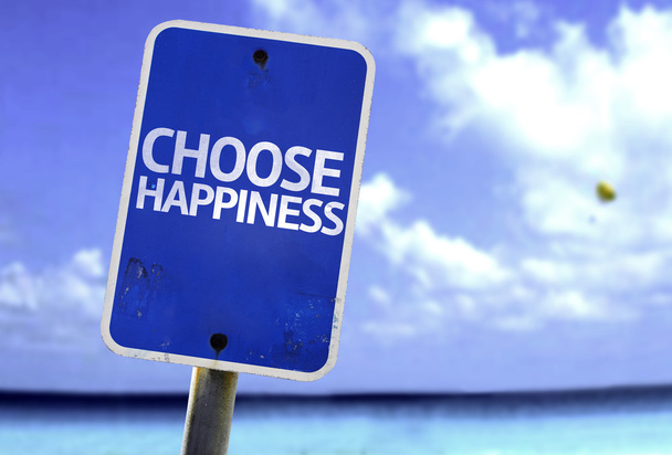 Choose Happiness sign - Photo, Image