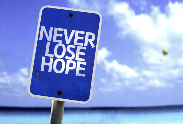 Ne jamais perdre espoir signe
 - Photo, image
