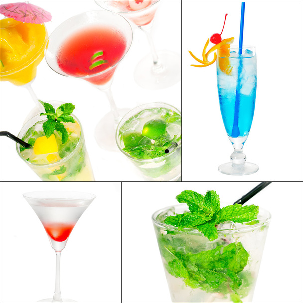 cocktails collage - Photo, Image