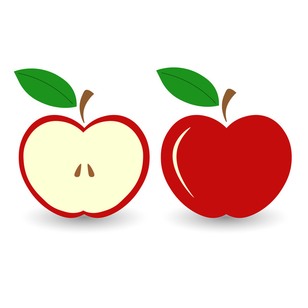 Vecteur Pomme rouge
 - Vecteur, image