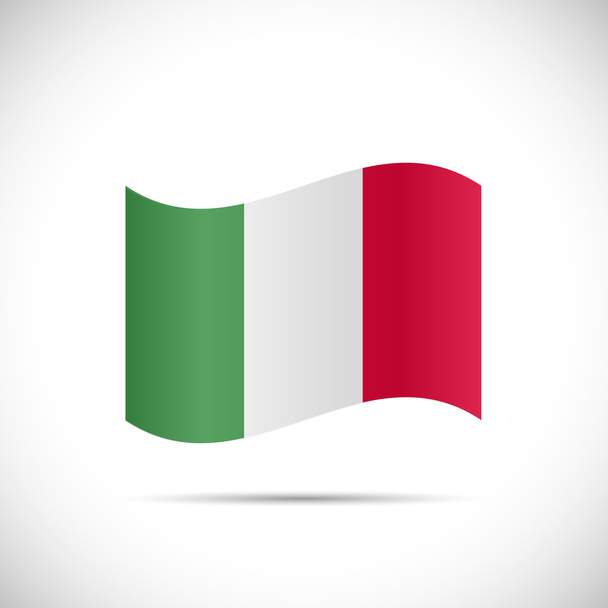 Italian lippu kuva
 - Vektori, kuva